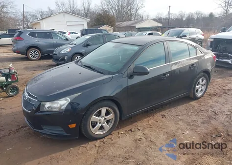 2014 Chevrolet Cruze 1Lt Auto из США, поврежденный, VIN 1G1PC5SBXE7109722